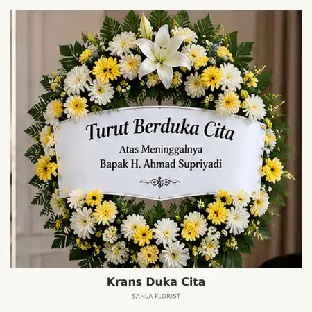 Krans Bunga Duka Ungaran